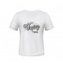 T-Shirt Vaping Time White B