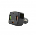 [Echantillon] Chargeur Rapide Voiture 4 Ports - BK365-2PD (Noir)