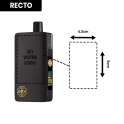 Pack DotPod Max V1.5 5ml 2100mAh Black Personnalisé - Dotmod