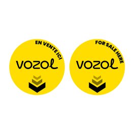 [PLV]  Sticker FR/EN - Vozol