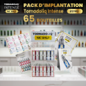 Pack d'Implantation E-liquides Nic Salts 20mg 10ml (New Flavors) (65pcs) - Intense by Tornadoliq